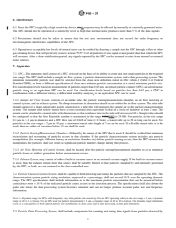 ASTM F50-21 REDLINE ASTM F50-21 - Standard Practice for Continuous Sizing and Counting of Airborne Particles in Dust-Controlled Areas and Clean Rooms Using Instruments Capable of Detecting Single Sub-Micrometre and Larger Particles - Page 4 preview