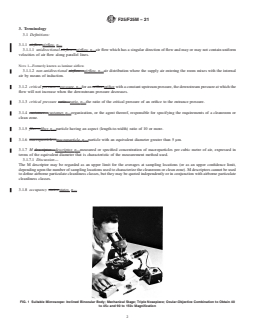 ASTM F25/F25M-21 REDLINE ASTM F25/F25M-21 - Standard Test Method for Sizing and Counting Airborne Particulate Contamination in Cleanrooms and Other Dust-Controlled Areas - Page 2 preview