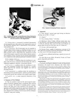 ASTM F25/F25M-21 ASTM F25/F25M-21 - Standard Test Method for Sizing and Counting Airborne Particulate Contamination in Cleanrooms and Other Dust-Controlled Areas - Page 2 preview