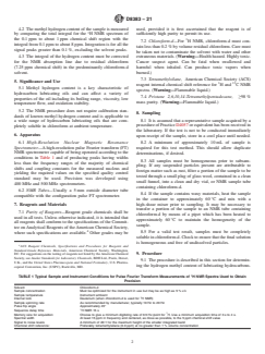 ASTM D8383-21 ASTM D8383-21 - Standard Test Method for Methyl Hydrogen Content of Hydrocarbon Oils by High Resolution Nuclear Magnetic Resonance Spectroscopy - Page 2 preview