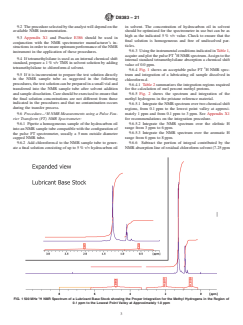 ASTM D8383-21 ASTM D8383-21 - Standard Test Method for Methyl Hydrogen Content of Hydrocarbon Oils by High Resolution Nuclear Magnetic Resonance Spectroscopy - Page 3 preview