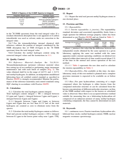 ASTM D8383-21 ASTM D8383-21 - Standard Test Method for Methyl Hydrogen Content of Hydrocarbon Oils by High Resolution Nuclear Magnetic Resonance Spectroscopy - Page 4 preview