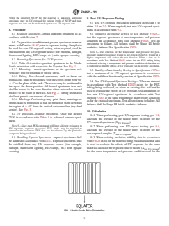ASTM F2657-21 ASTM F2657-21 - Standard Test Method for Outdoor Weathering Exposure of Crosslinked Polyethylene (PEX) Tubing - Page 3 preview
