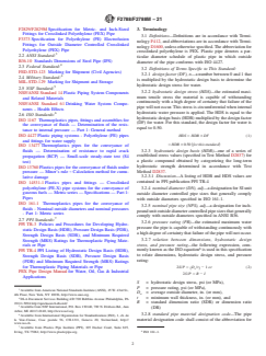 ASTM F2788/F2788M-21 ASTM F2788/F2788M-21 - Standard Specification for Metric and Inch-sized Crosslinked Polyethylene (PEX) Pipe - Page 2 preview