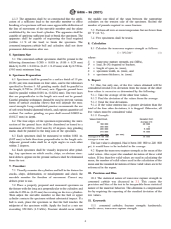 ASTM B406-96(2021) ASTM B406-96(2021) - Standard Test Method for Transverse Rupture Strength of Cemented Carbides - Page 2 preview