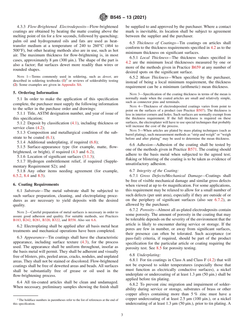 ASTM B545-13(2021) - Standard Specification For Electrodeposited ...