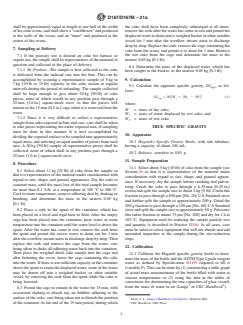 ASTM D167/D167M-21a ASTM D167/D167M-21a - Standard Test Method for Apparent and True Specific Gravity and Porosity of Lump Coke - Page 2 preview