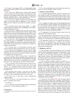 ASTM E1007-21 ASTM E1007-21 - Standard Test Method for Field Measurement of Tapping Machine Impact Sound Transmission Through Floor-Ceiling Assemblies and Associated Support Structures - Page 3 preview