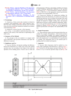 ASTM D955-21 ASTM D955-21 - Standard Test Method of Measuring Shrinkage from Mold Dimensions of Thermoplastics - Page 2 preview