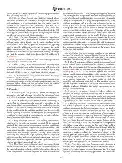 ASTM D3641-21 ASTM D3641-21 - Standard Practice for Injection Molding Test Specimens of Thermoplastic Molding and Extrusion Materials - Page 4 preview