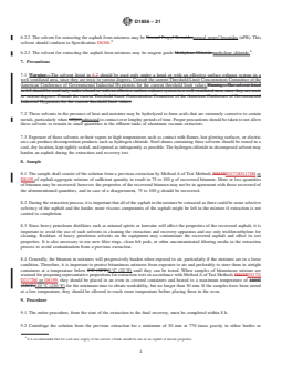 ASTM D1856-21 REDLINE ASTM D1856-21 - Standard Test Method for Recovery of Asphalt from Solution by Abson Method - Page 4 preview