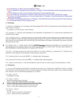 ASTM D2997-21 REDLINE ASTM D2997-21 - Standard Specification for Centrifugally Cast “Fiberglass” (Glass-Fiber-Reinforced Thermosetting-Resin) Pipe - Page 2 preview