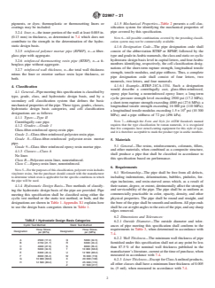 ASTM D2997-21 ASTM D2997-21 - Standard Specification for Centrifugally Cast “Fiberglass” (Glass-Fiber-Reinforced Thermosetting-Resin) Pipe - Page 2 preview
