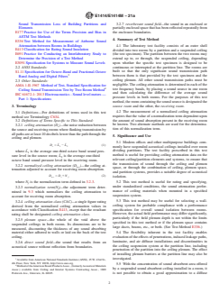 ASTM E1414/E1414M-21a ASTM E1414/E1414M-21a - Standard Test Method for Airborne Sound Attenuation Between Rooms Sharing a Common Ceiling Plenum - Page 2 preview
