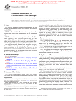 ASTM D3265-21 - Standard Test Method for Carbon Black—Tint Strength