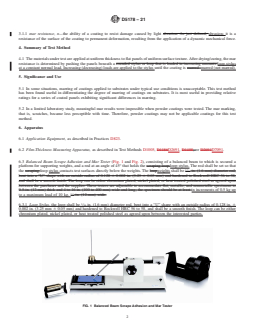 ASTM D5178-21 REDLINE ASTM D5178-21 - Standard Test Method for Mar Resistance of Organic Coatings - Page 2 preview