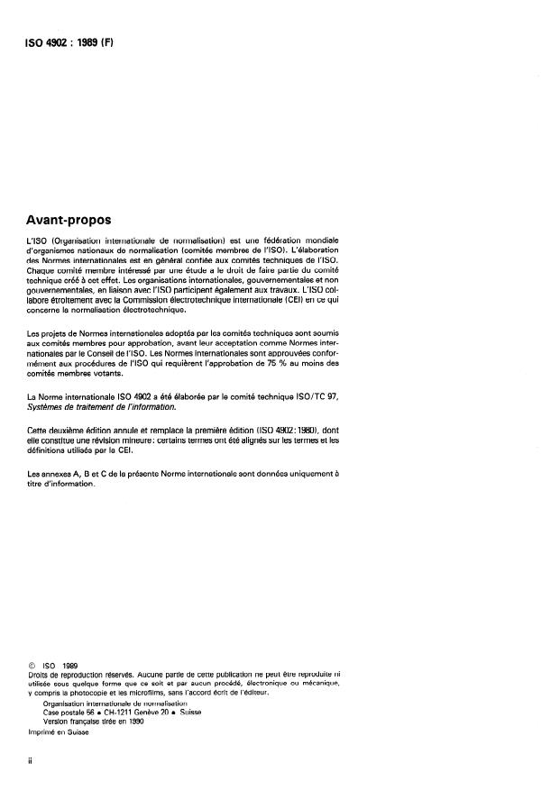 ISO 4902:1989 - 37-Pole DTE/DCE Connector Pin Assignments Standard
