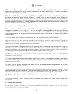 ASTM E1324-21 REDLINE ASTM E1324-21 - Standard Guide for Measuring Some Electronic Characteristics of Ultrasonic Testing Instruments - Page 4 preview