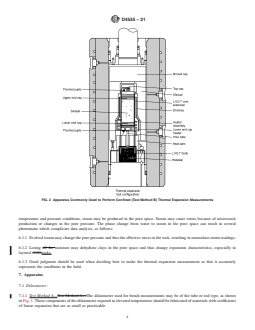 ASTM D4535-21 REDLINE ASTM D4535-21 - Standard Test Methods for Measurement of Thermal Expansion of Rock Using Dilatometer - Page 4 preview