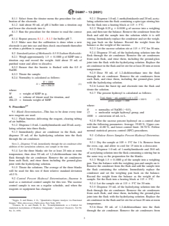 ASTM D5897-13(2021) - Standard Test Method for Determination of Percent Hydroxyl on Cellulose Esters by Potentiometric    Titration—Alternative Method