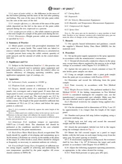 ASTM D5327-97(2021)e1 ASTM D5327-97(2021)e1 - Standard Practice for Evaluating and Comparing Transfer Efficiency of Spray Applied Coatings Under General Laboratory Conditions - Page 2 preview