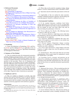 ASTM E2539-14(2021) ASTM E2539-14(2021) - Standard Test Method for Multiangle Color Measurement of Interference Pigments - Page 2 preview
