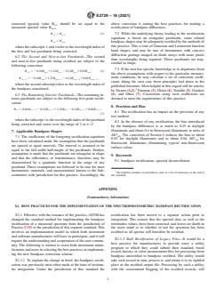 ASTM E2729-16(2021) ASTM E2729-16(2021) - Standard Practice for Rectification of Spectrophotometric Bandpass Differences - Page 2 preview
