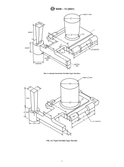 ASTM B208-14(2021) ASTM B208-14(2021) - Standard Practice for Preparing Tension Test Specimens for Copper Alloy Sand, Permanent Mold, Centrifugal, and Continuous Castings - Page 3 preview
