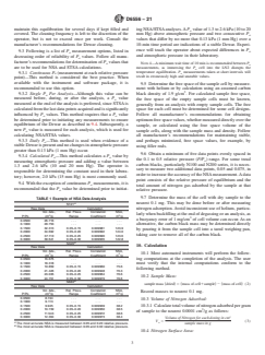ASTM D6556-21 - Standard Test Method for Carbon Black—Total and External Surface Area by Nitrogen  Adsorption
