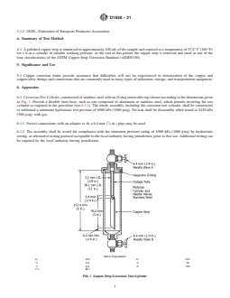 ASTM D1838-21 REDLINE ASTM D1838-21 - Standard Test Method for Copper Strip Corrosion by Liquefied Petroleum (LP) Gases - Page 2 preview