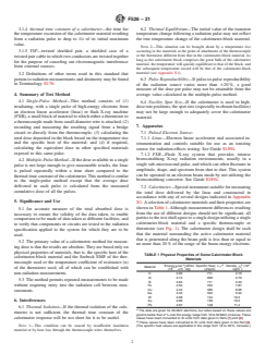 ASTM F526-21 ASTM F526-21 - Standard Test Method for Using Calorimeters for Total Dose Measurements in Pulsed Linear Accelerator or Flash X-ray Machines - Page 2 preview