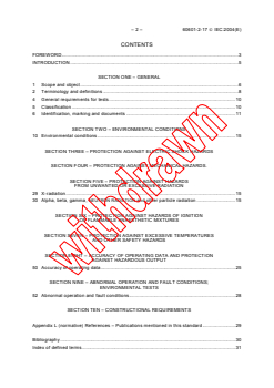 IEC 60601-2-17:2004 IEC 60601-2-17:2004 - Medical electrical equipment - Part 2-17: Particular requirements for the safety of automatically-controlled brachytherapy afterloading equipment
Released:1/29/2004
Isbn:283187386X - Page 4 preview