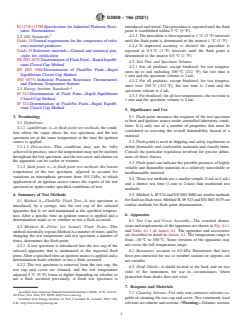 ASTM D3828-16a(2021) ASTM D3828-16a(2021) - Standard Test Methods for Flash Point by Small Scale Closed Cup Tester - Page 2 preview