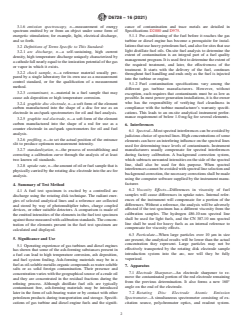 ASTM D6728-16(2021) ASTM D6728-16(2021) - Standard Test Method for Determination of Contaminants in Gas Turbine and Diesel Engine Fuel by Rotating Disc Electrode Atomic Emission Spectrometry - Page 2 preview