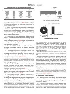 ASTM D6728-16(2021) ASTM D6728-16(2021) - Standard Test Method for Determination of Contaminants in Gas Turbine and Diesel Engine Fuel by Rotating Disc Electrode Atomic Emission Spectrometry - Page 3 preview