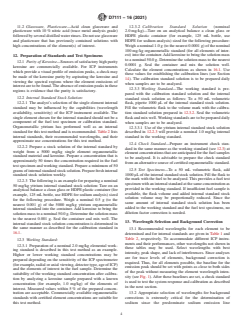 ASTM D7111-16(2021) ASTM D7111-16(2021) - Standard Test Method for Determination of Trace Elements in Middle Distillate Fuels by Inductively Coupled Plasma Atomic Emission Spectrometry (ICP-AES) - Page 4 preview
