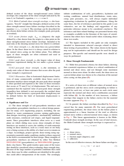 ASTM D7702/D7702M-14(2021) ASTM D7702/D7702M-14(2021) - Standard Guide for Considerations When Evaluating Direct Shear Results Involving Geosynthetics - Page 2 preview