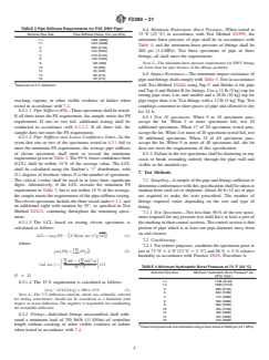 ASTM F2390-21 ASTM F2390-21 - Standard Specification for Poly(Vinyl Chloride) (PVC) Plastic Drain, Waste, and Vent (DWV) Pipe and Fittings Having Post-Industrial Recycle Content - Page 4 preview