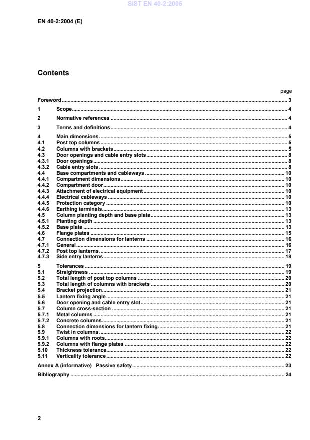 EN 40-2:2004 EN 40-2:2005 - Page 4 preview