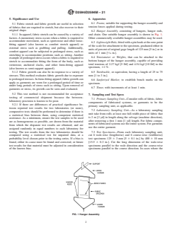 ASTM D2594/D2594M-21 ASTM D2594/D2594M-21 - Standard Test Method for Stretch Properties of Knitted Fabrics Having Low Power - Page 2 preview