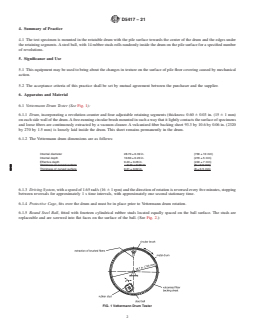 ASTM D5417-21 REDLINE ASTM D5417-21 - Standard Practice for Operation of the Vettermann Drum Tester - Page 2 preview