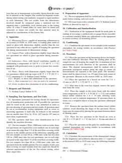 ASTM D7570-17(2021)e1 ASTM D7570-17(2021)e1 - Standard Test Method for Evaluation of Dimensional Stability of Pile Yarn Floor Covering - Page 2 preview