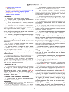 ASTM F3408/F3408M-21 ASTM F3408/F3408M-21 - Standard Specification for Aircraft Emergency Parachute Recovery Systems - Page 2 preview