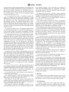 ASTM E1654-94(2021) ASTM E1654-94(2021) - Standard Guide for Measuring Ionizing Radiation-Induced Spectral Changes in Optical Fibers and Cables for Use in Remote Raman FiberOptic Spectroscopy - Page 3 preview