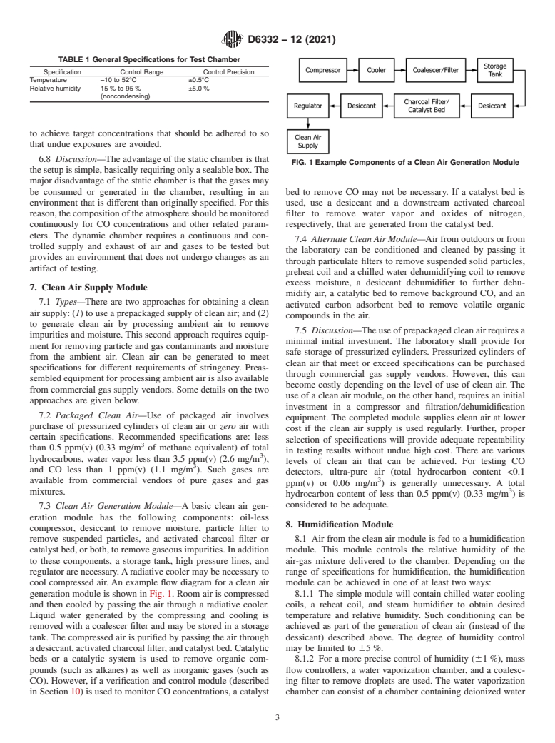 ASTM D6332-12(2021) - Standard Guide for  Testing Systems for Measuring Dynamic Responses of Carbon Monoxide  Detectors to Gases and Vapors