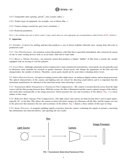 ASTM D7310-21 REDLINE ASTM D7310-21 - Standard Practice for Defect Detection and Rating of Plastic Films Using Optical Sensors - Page 4 preview