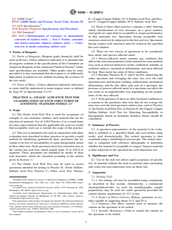 ASTM A262-15(2021) ASTM A262-15(2021) - Standard Practices for Detecting Susceptibility to Intergranular Attack in Austenitic Stainless Steels - Page 2 preview