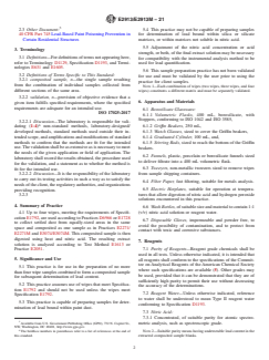 ASTM E2913/E2913M-21 ASTM E2913/E2913M-21 - Standard Practice for Hotplate Digestion of Lead from Composited Wipe Samples - Page 2 preview