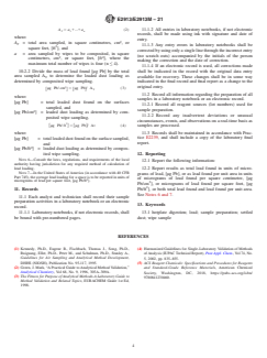 ASTM E2913/E2913M-21 ASTM E2913/E2913M-21 - Standard Practice for Hotplate Digestion of Lead from Composited Wipe Samples - Page 4 preview