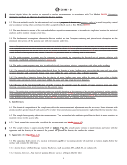 ASTM D5195-21 REDLINE ASTM D5195-21 - Standard Test Method for Density of Soil and Rock In-Place at Depths Below Surface by Nuclear Methods - Page 3 preview